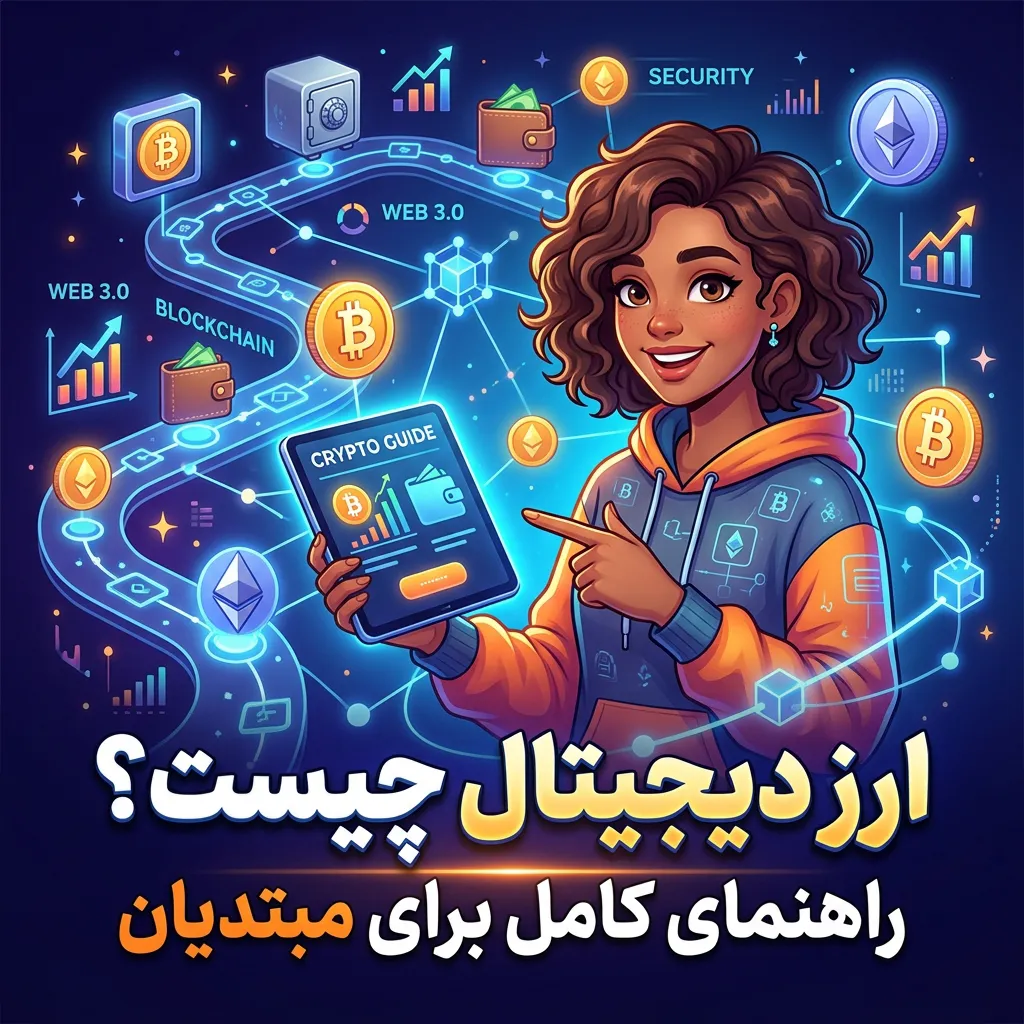 ارز دیجیتال چیست؟ راهنمای کامل برای مبتدیان