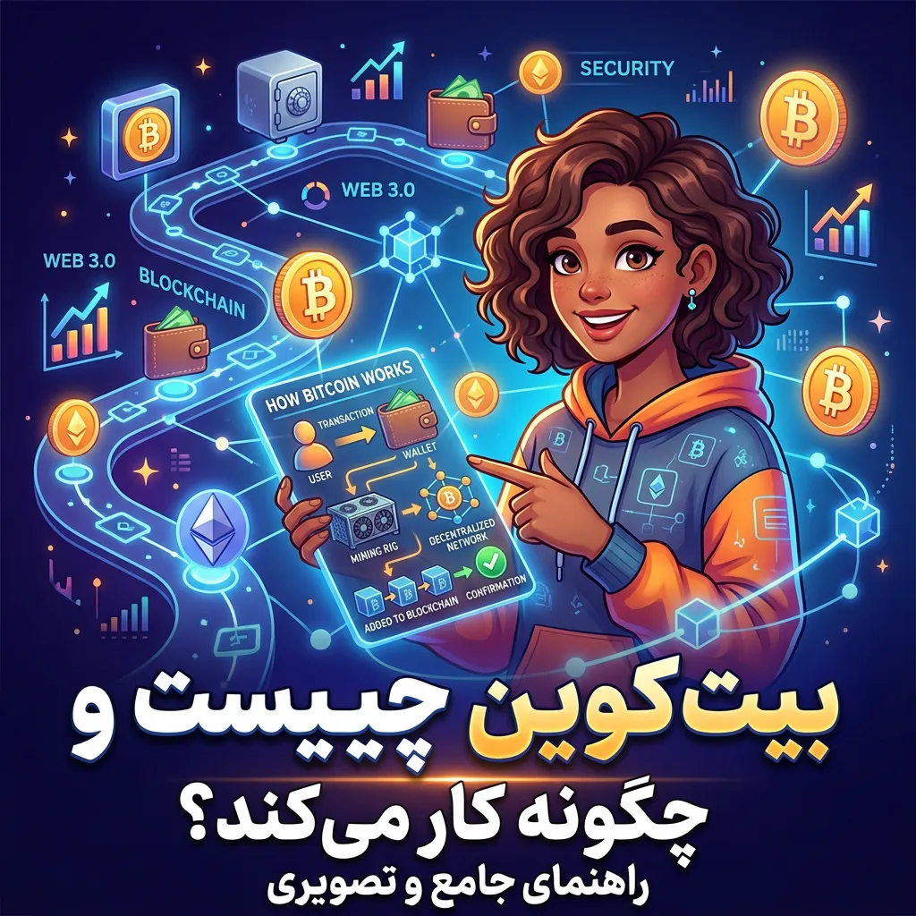 بیت کوین چیست و چگونه کار میکند؟